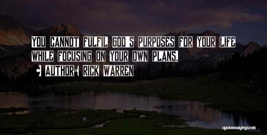 Surrender My Life To God Quotes By Rick Warren