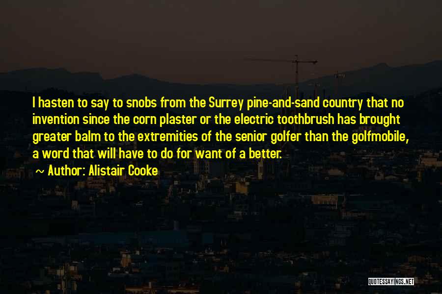 Surrey Quotes By Alistair Cooke