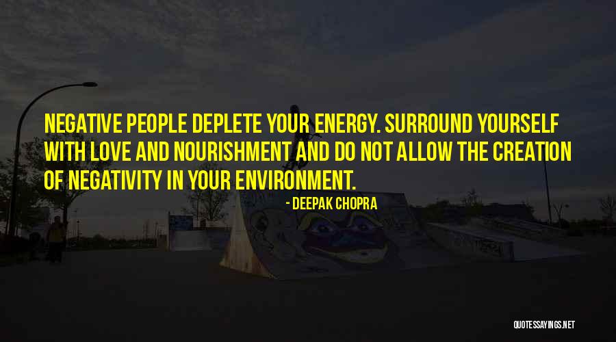 Surround Yourself Quotes By Deepak Chopra