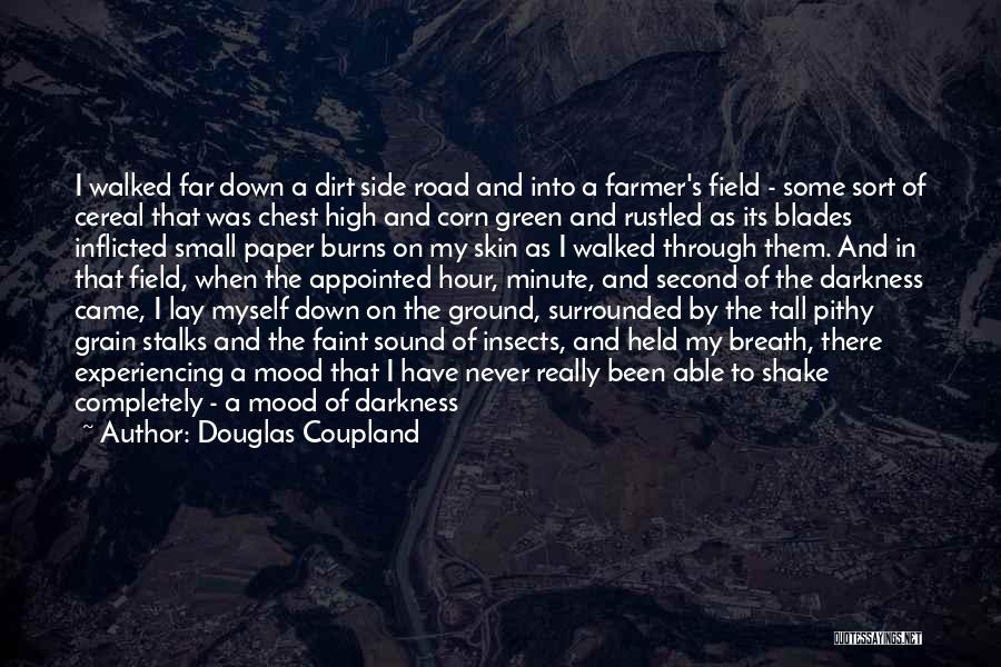 Surrounded By Darkness Quotes By Douglas Coupland