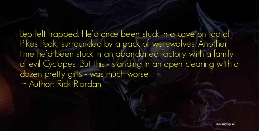 Surrounded By Family Quotes By Rick Riordan