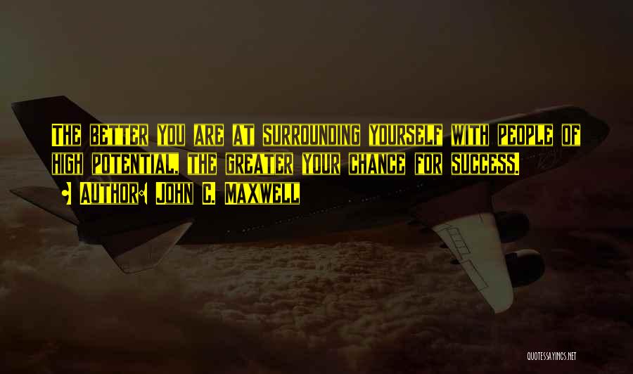 Surrounding Yourself With Success Quotes By John C. Maxwell