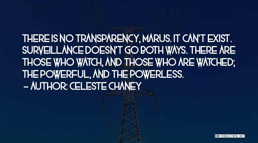 Surveillance And Privacy Quotes By Celeste Chaney