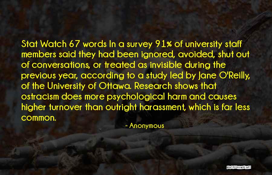 Survey Research Quotes By Anonymous