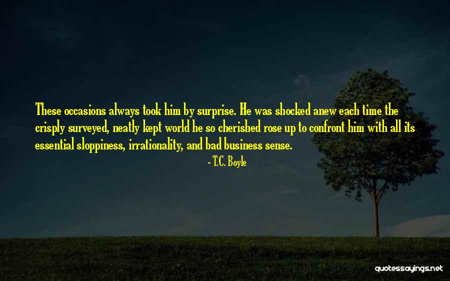 Surveyed Quotes By T.C. Boyle Surveyed Quotes By T.C. Boyle