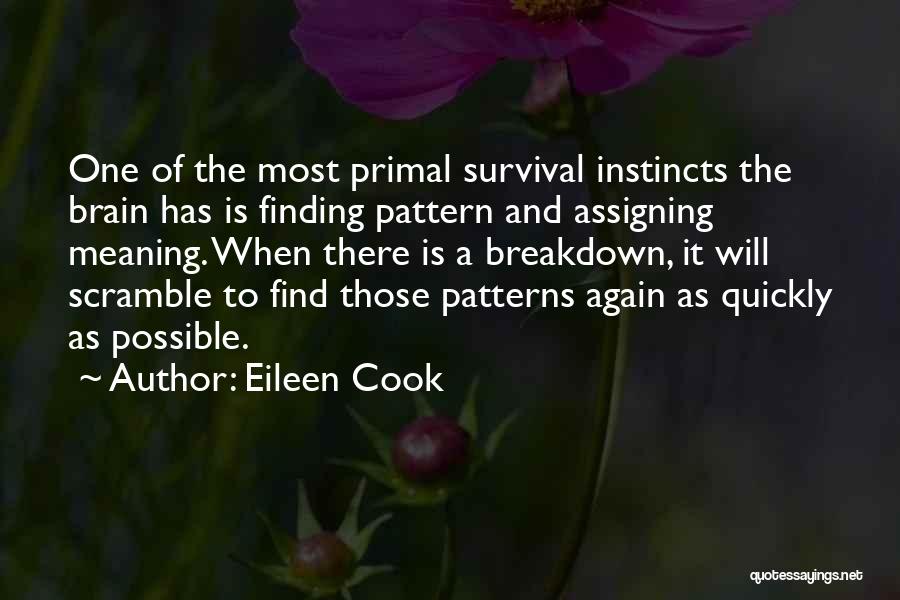 Survival And Instincts Quotes By Eileen Cook