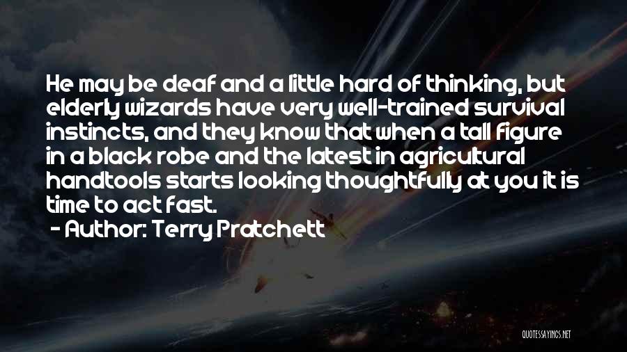 Survival And Instincts Quotes By Terry Pratchett