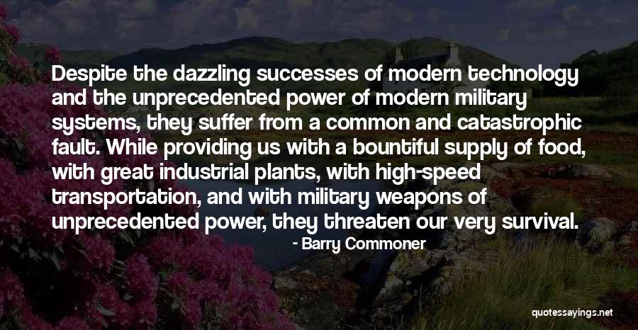 Survival Food Quotes By Barry Commoner Survival Food Quotes By Barry Commoner