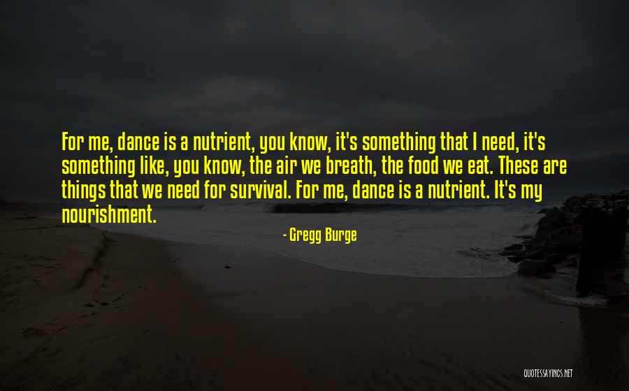 Survival Food Quotes By Gregg Burge Survival Food Quotes By Gregg Burge