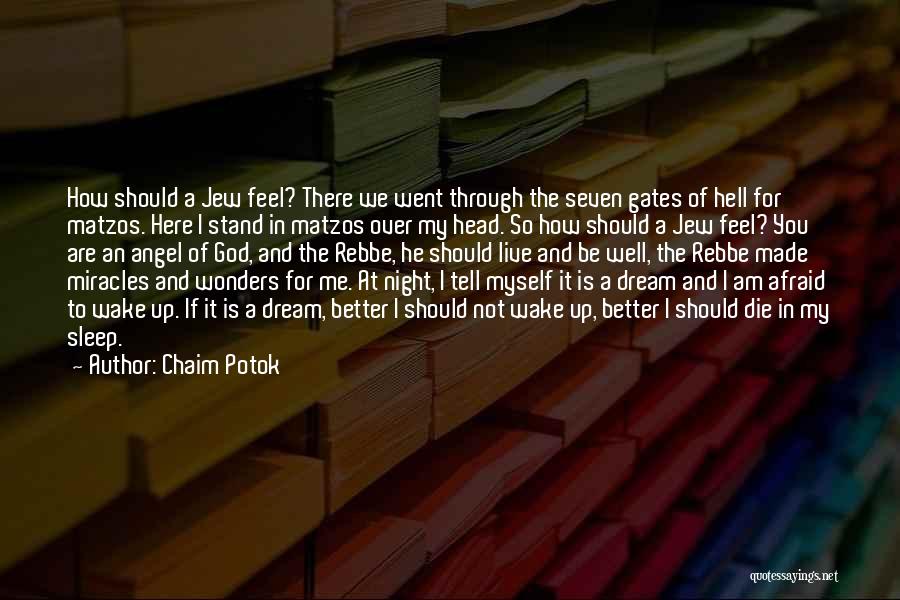 Survival In Night Quotes By Chaim Potok