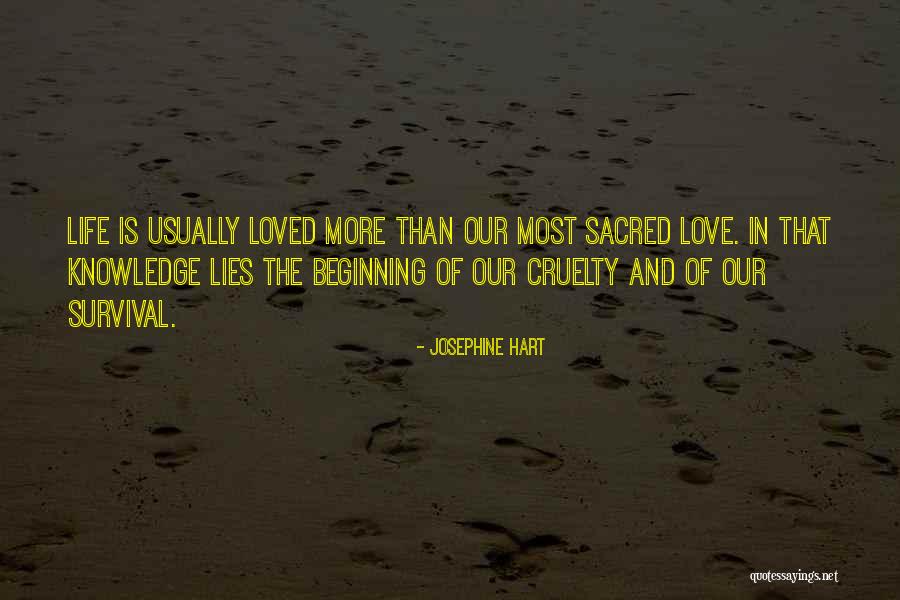 Survival Of Love Quotes By Josephine Hart Survival Of Love Quotes By Josephine Hart