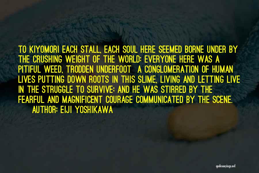 Survive The Struggle Quotes By Eiji Yoshikawa