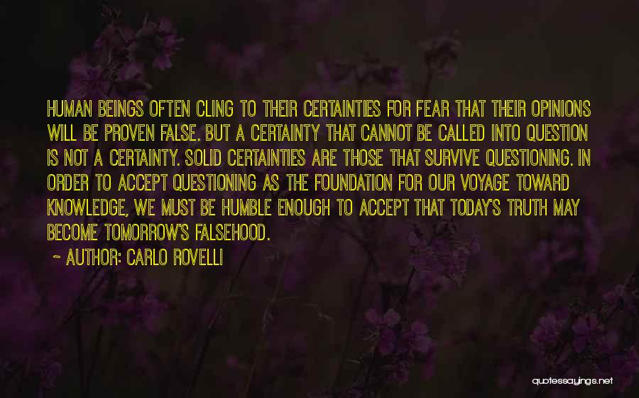 Survive Today Quotes By Carlo Rovelli
