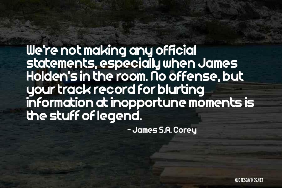 Survived Breast Cancer Quotes By James S.A. Corey Survived Breast Cancer Quotes By James S.A. Corey