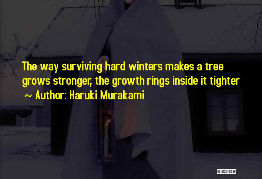 Surviving A Hard Life Quotes By Haruki Murakami