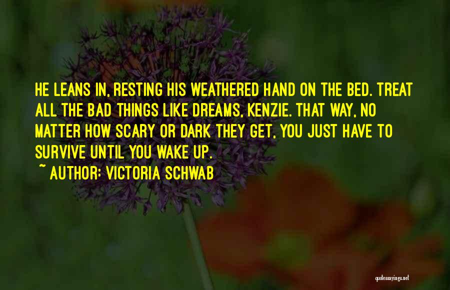 Surviving Bad Times Quotes By Victoria Schwab