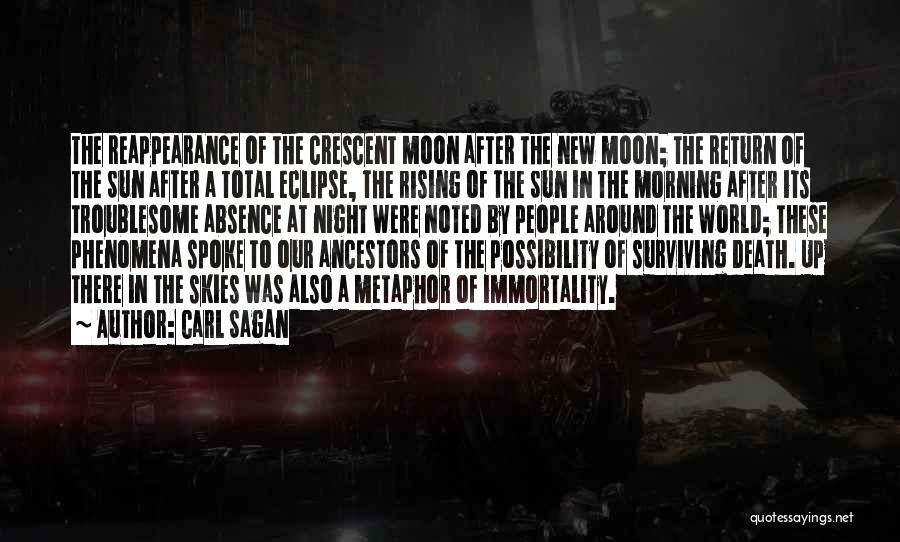 Surviving Death Quotes By Carl Sagan