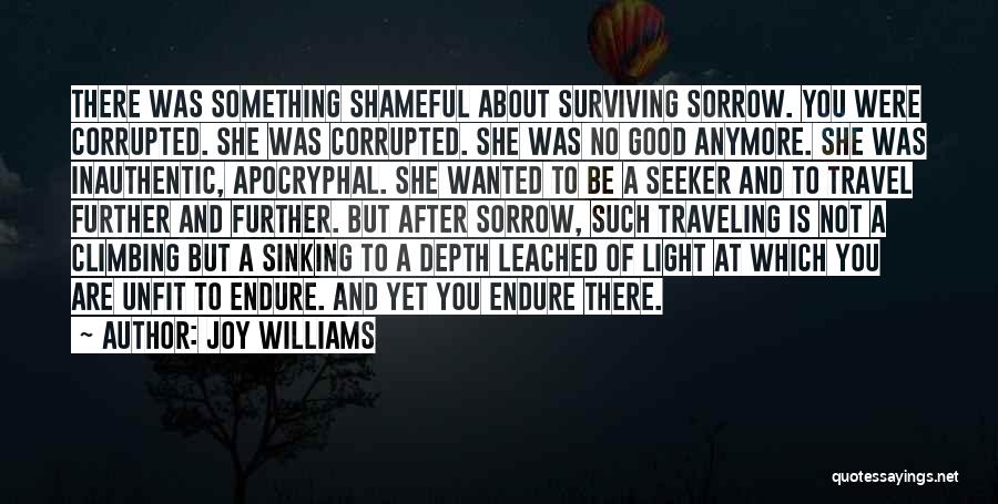 Surviving Death Quotes By Joy Williams