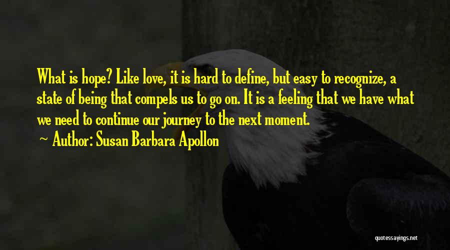 Susan Barbara Apollon Quotes 380583