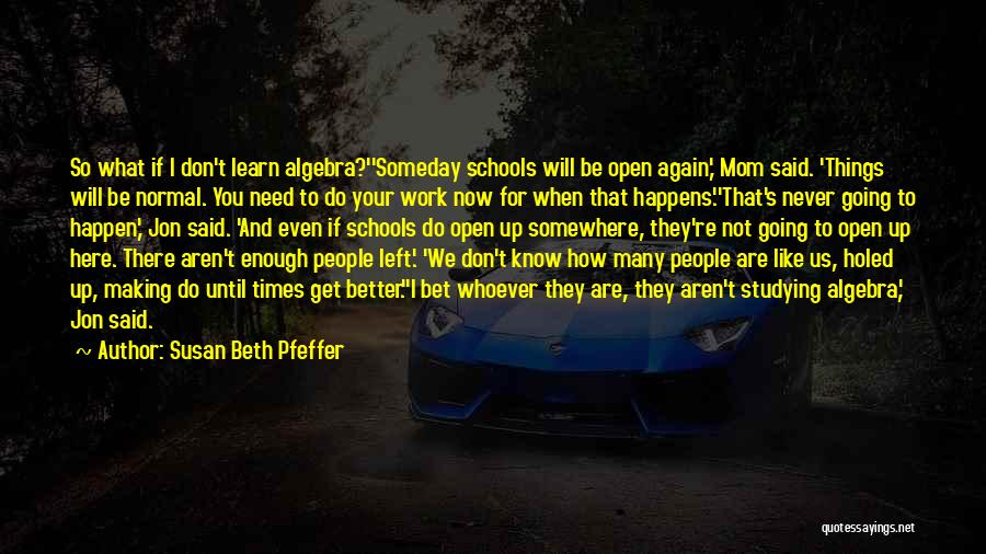Susan Beth Pfeffer Quotes 117223