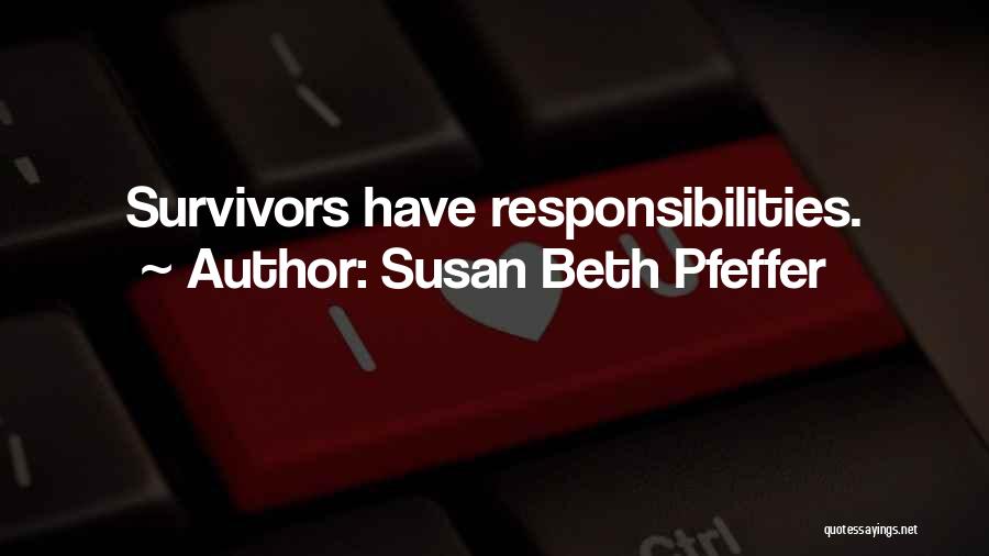 Susan Beth Pfeffer Quotes 208174
