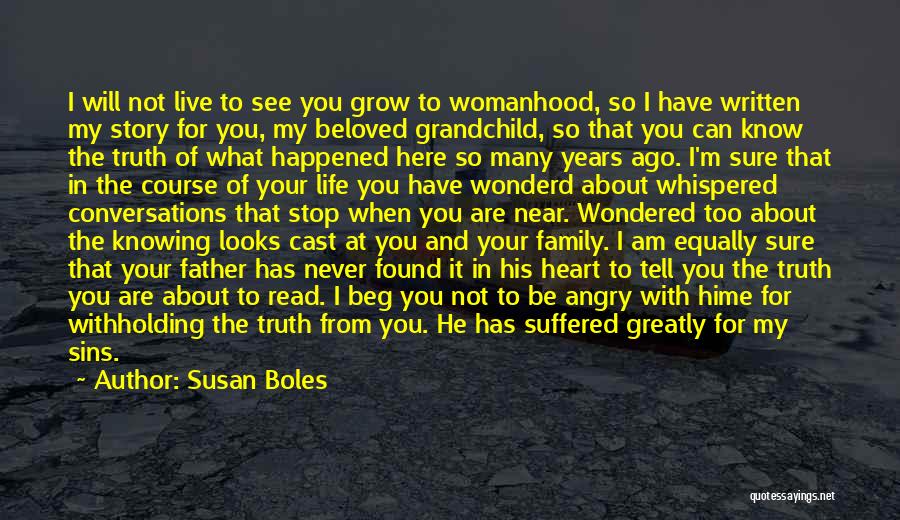 Susan Boles Quotes 1789660