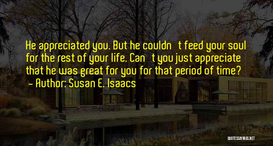 Susan E. Isaacs Quotes 1572833