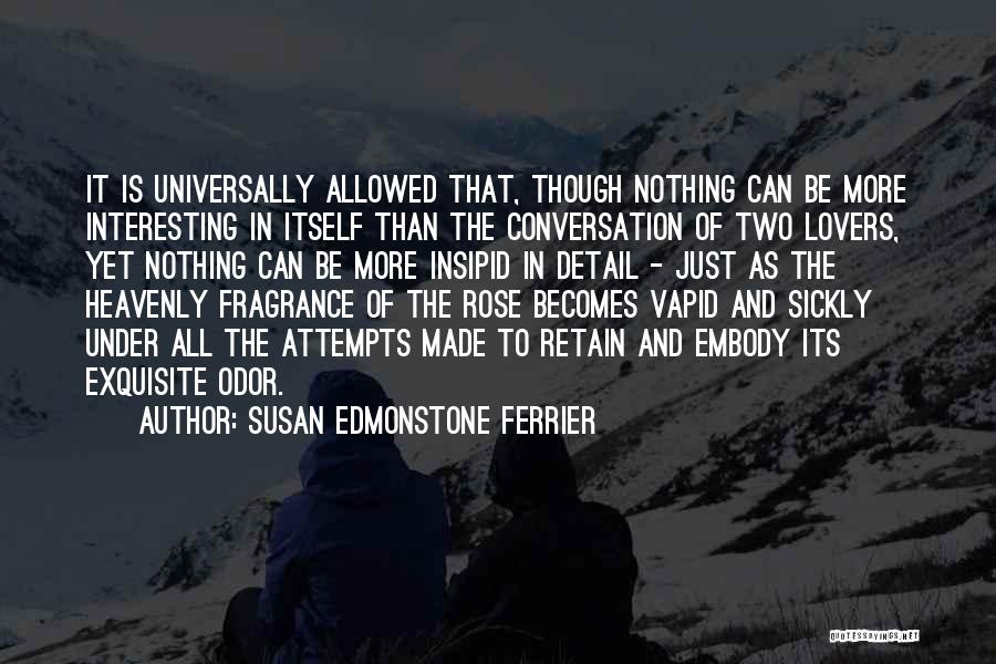 Susan Edmonstone Ferrier Quotes 932544
