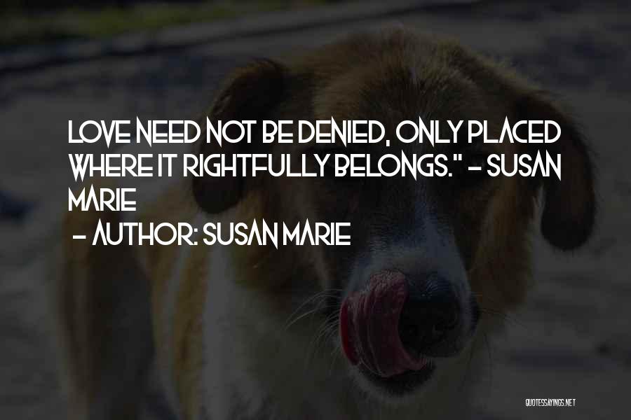 Susan Marie Quotes 118456