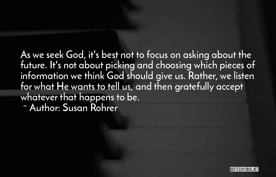 Susan Rohrer Quotes 1691783