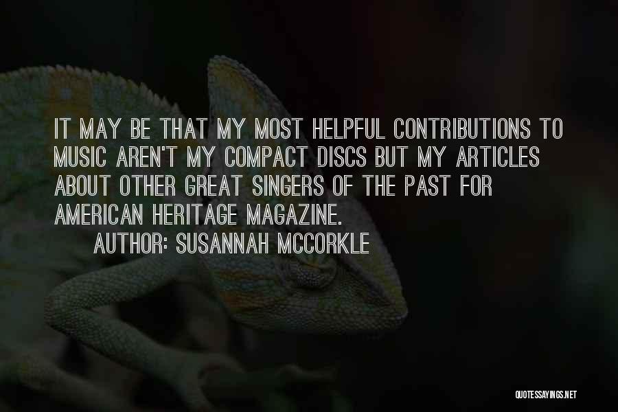 Susannah McCorkle Quotes 1042247