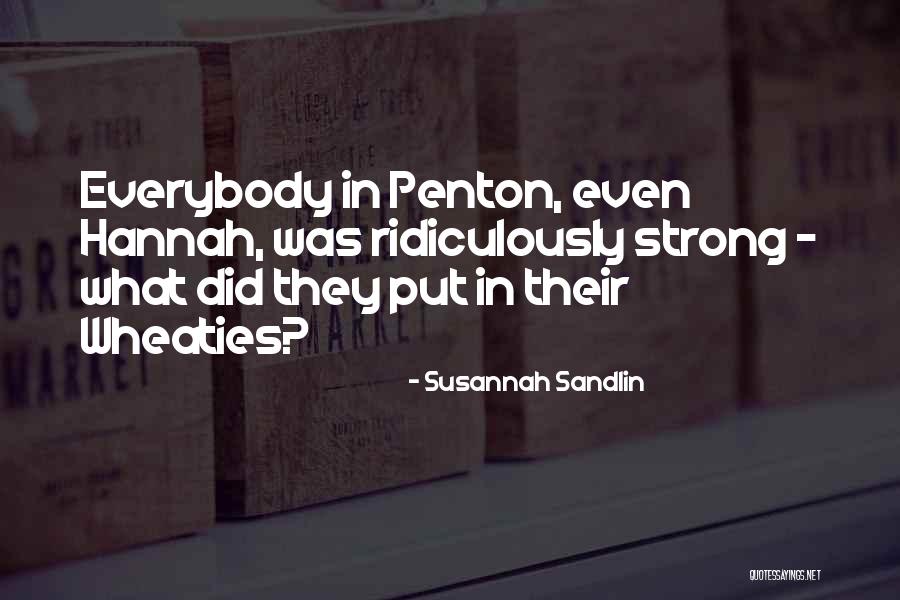 Susannah Sandlin Quotes 1136197