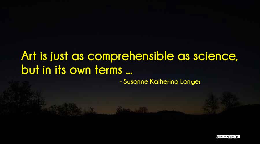 Susanne Katherina Langer Quotes 702351