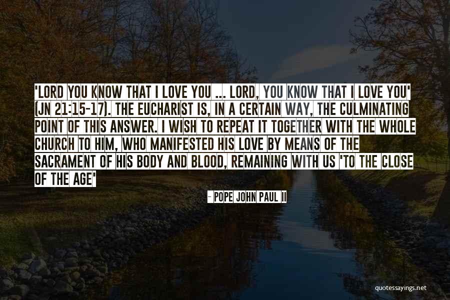 Sushini Quotes By Pope John Paul II Sushini Quotes By Pope John Paul II