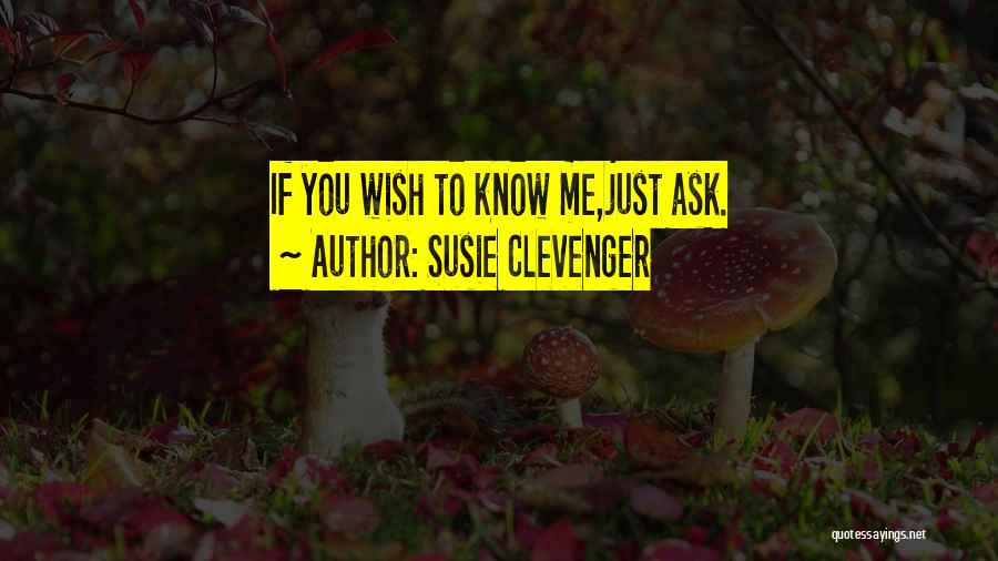 Susie Quotes By Susie Clevenger