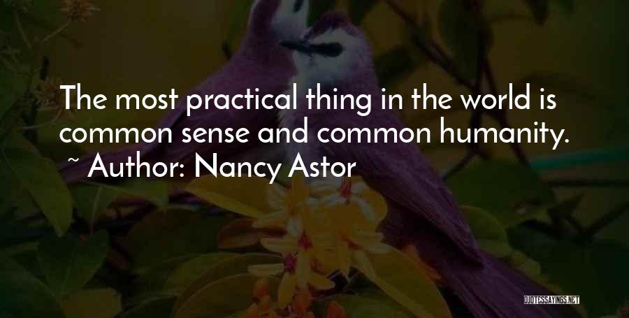 Susmam Rap Quotes By Nancy Astor