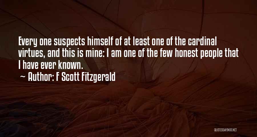 Suspects Quotes By F Scott Fitzgerald