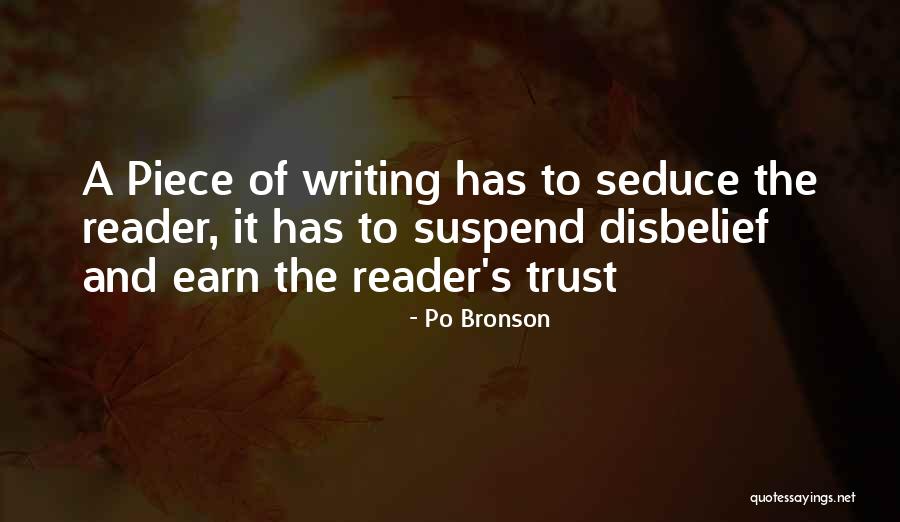 Suspend Disbelief Quotes By Po Bronson Suspend Disbelief Quotes By Po Bronson