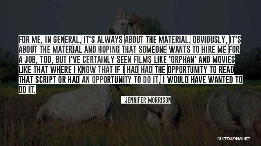 Suspendant Quotes By Jennifer Morrison Suspendant Quotes By Jennifer Morrison