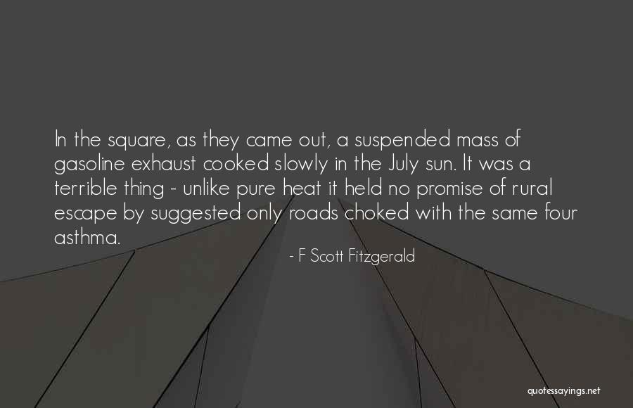 Suspended Quotes By F Scott Fitzgerald