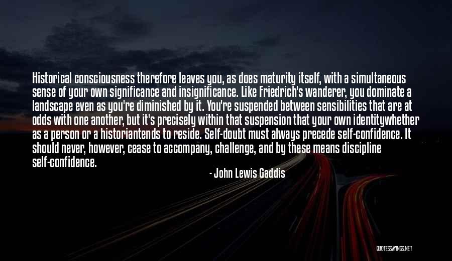 Suspended Quotes By John Lewis Gaddis