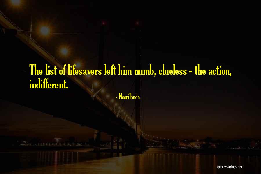 Suspense Action Quotes By Noorilhuda