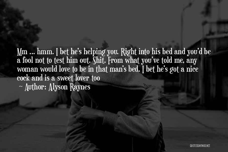 Suspense Love Quotes By Alyson Raynes