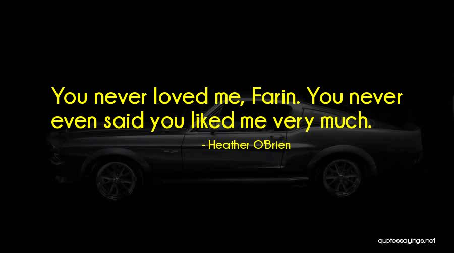 Suspense Love Quotes By Heather O'Brien