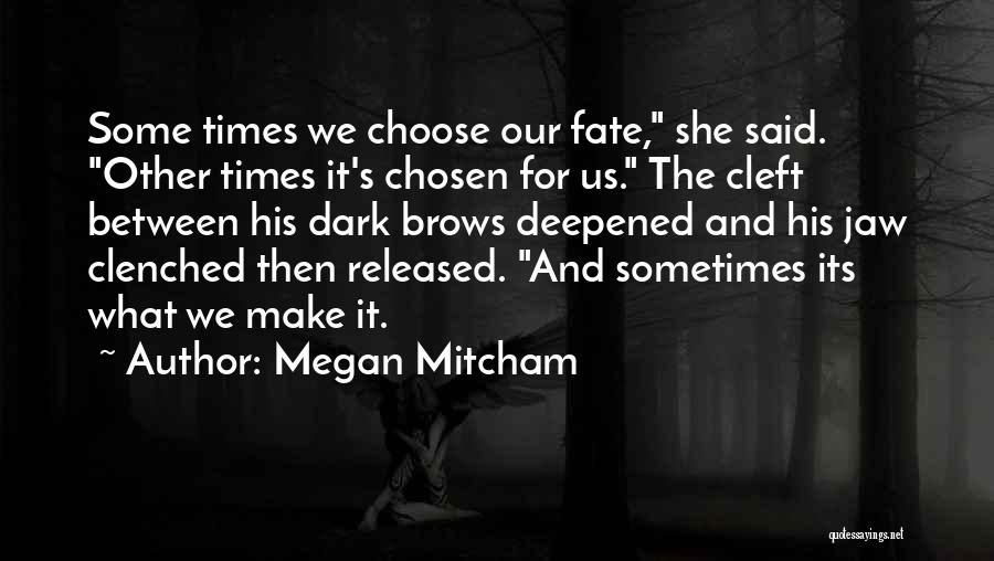 Suspense Love Quotes By Megan Mitcham