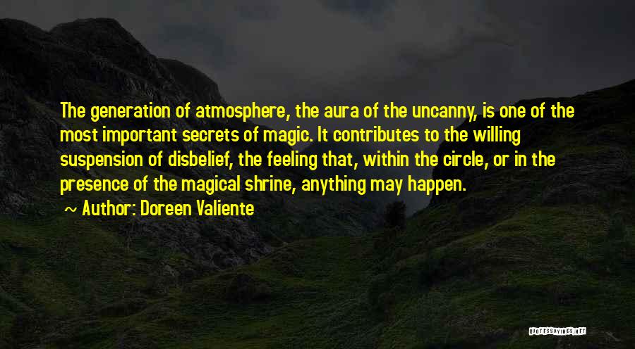 Suspension Of Disbelief Quotes By Doreen Valiente