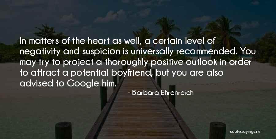 Suspicion In Love Quotes By Barbara Ehrenreich Suspicion In Love Quotes By Barbara Ehrenreich