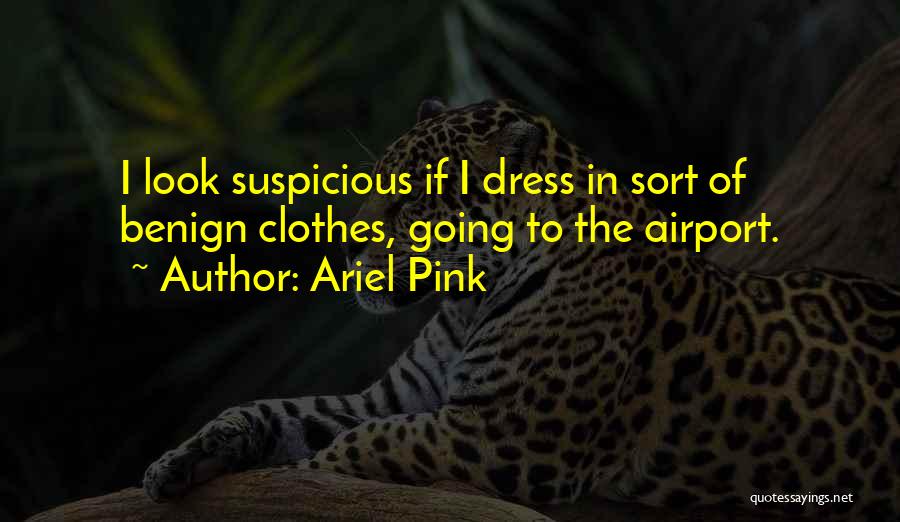 Suspicious Quotes By Ariel Pink