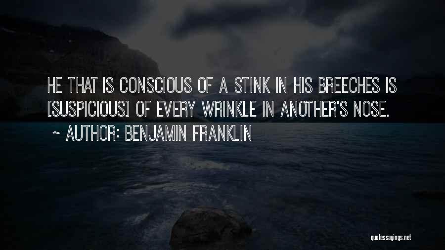 Suspicious Quotes By Benjamin Franklin