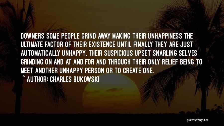 Suspicious Quotes By Charles Bukowski